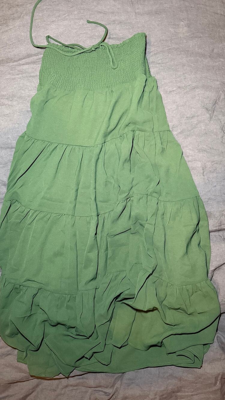 Green Maxi Skirt Size Small